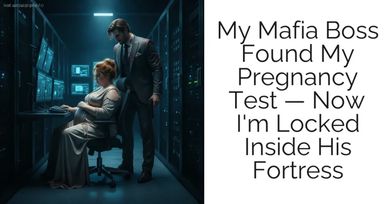 My Mafia Boss Found My Pregnancy Test — Now I'm Locked Inside His Fortress