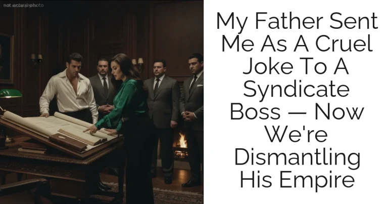 My Father Sent Me As A Cruel Joke To A Syndicate Boss — Now We're Dismantling His Empire