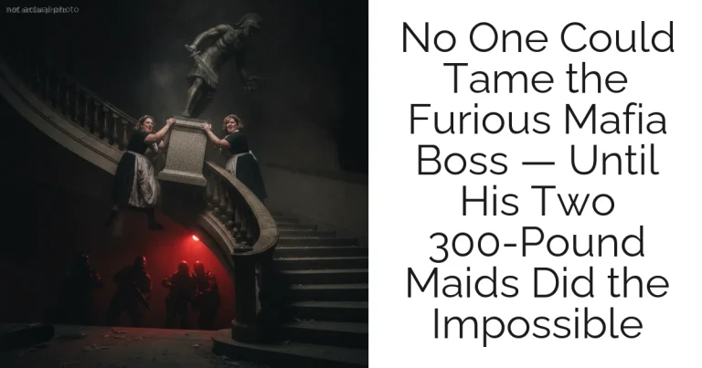 No One Could Tame the Furious Mafia Boss — Until His Two 300-Pound Maids Did the Impossible