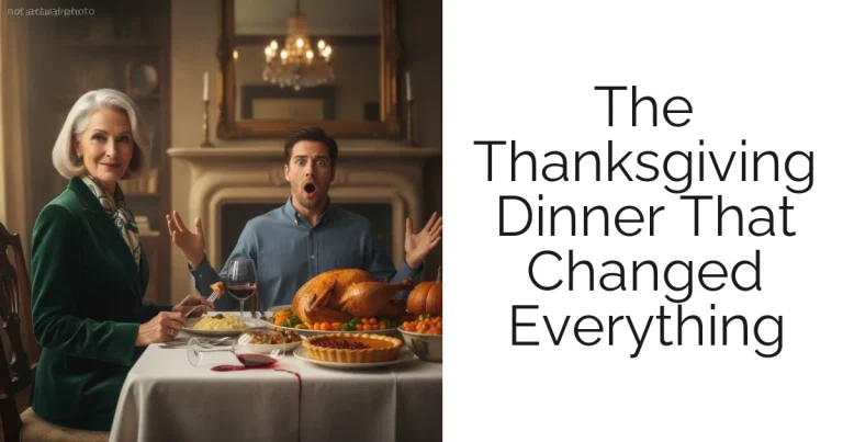 The Thanksgiving Dinner That Changed Everything
