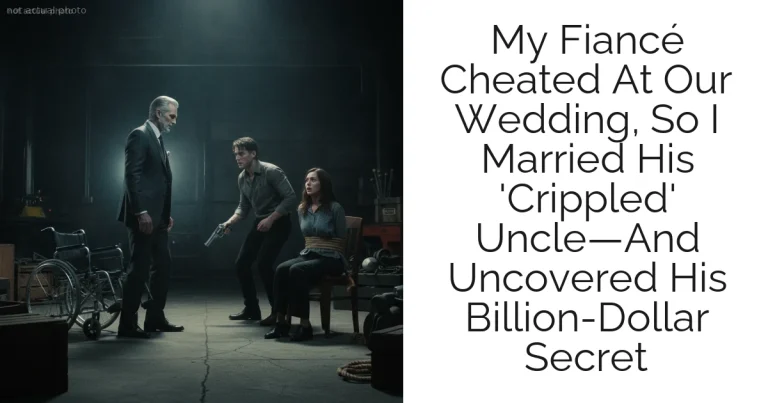 My Fiancé Cheated At Our Wedding, So I Married His 'Crippled' Uncle—And Uncovered His Billion-Dollar Secret