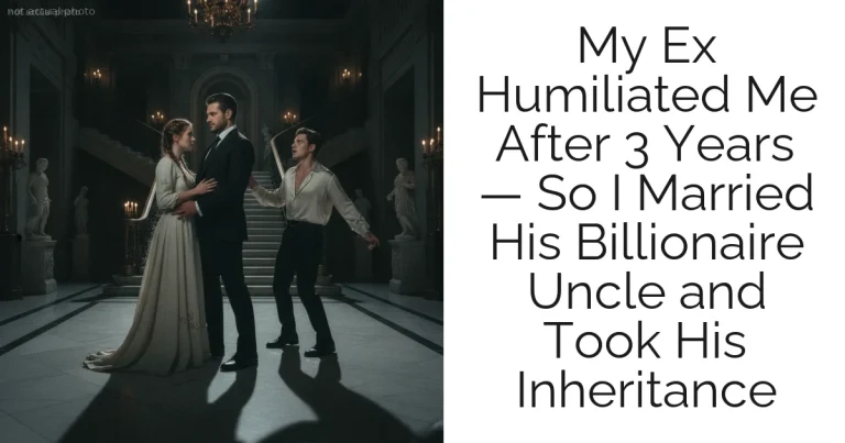 My Ex Humiliated Me After 3 Years — So I Married His Billionaire Uncle and Took His Inheritance