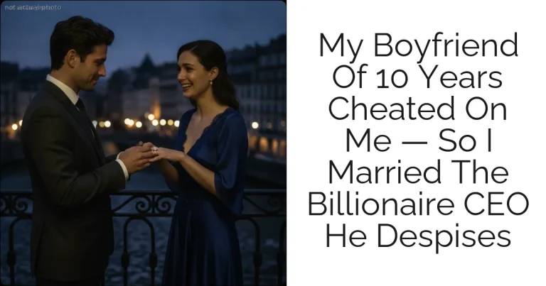 My Boyfriend Of 10 Years Cheated On Me — So I Married The Billionaire CEO He Despises