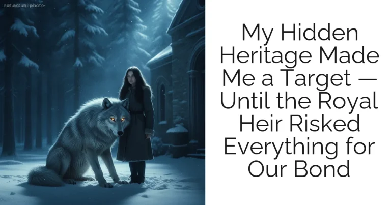My Hidden Heritage Made Me a Target — Until the Royal Heir Risked Everything for Our Bond