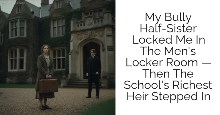My Bully Half-Sister Locked Me In The Men's Locker Room — Then The School's Richest Heir Stepped In