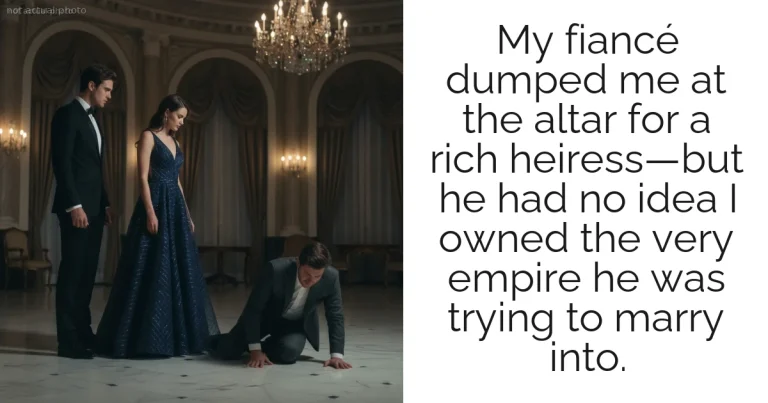 My fiancé dumped me at the altar for a rich heiress—but he had no idea I owned the very empire he was trying to marry into.