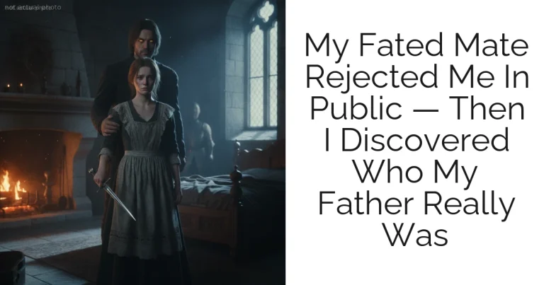 My Fated Mate Rejected Me In Public — Then I Discovered Who My Father Really Was