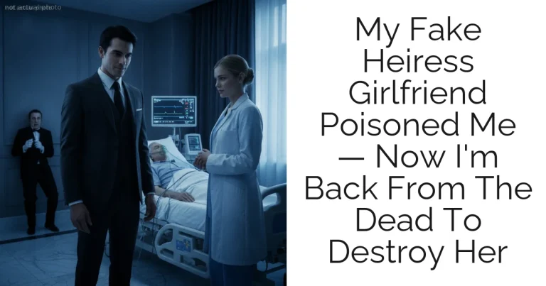 My Fake Heiress Girlfriend Poisoned Me — Now I'm Back From The Dead To Destroy Her