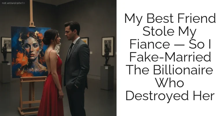 My Best Friend Stole My Fiance — So I Fake-Married The Billionaire Who Destroyed Her