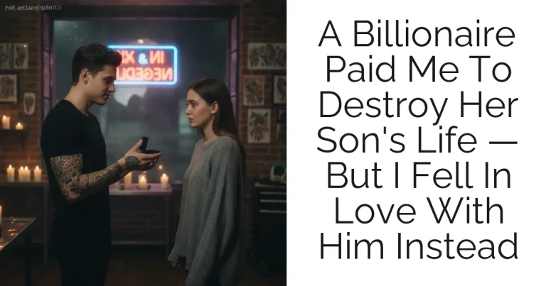 A Billionaire Paid Me To Destroy Her Son's Life — But I Fell In Love With Him Instead