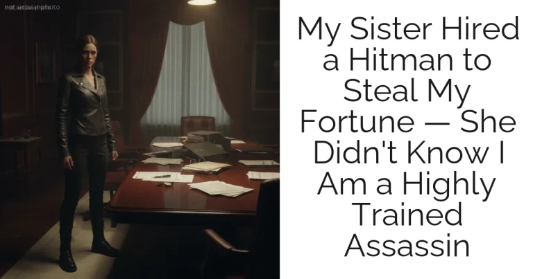 My Sister Hired a Hitman to Steal My Fortune — She Didn't Know I Am a Highly Trained Assassin