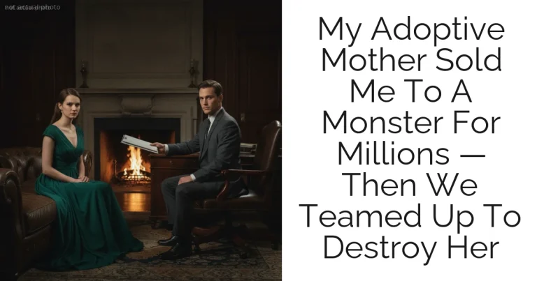 My Adoptive Mother Sold Me To A Monster For Millions — Then We Teamed Up To Destroy Her