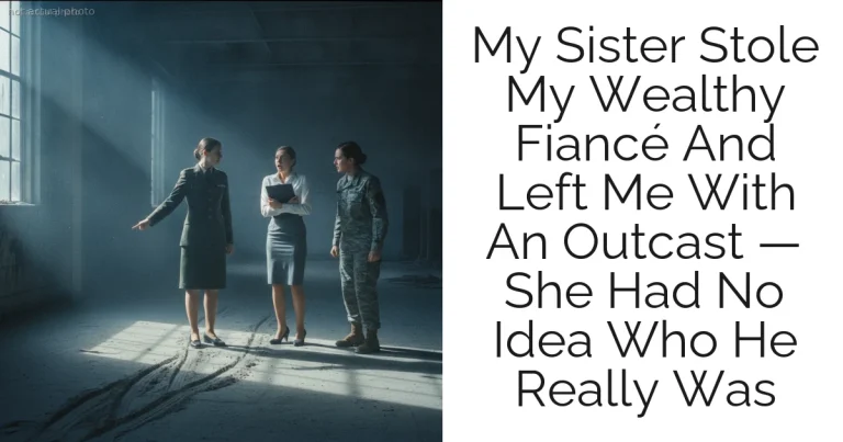 My Sister Stole My Wealthy Fiancé And Left Me With An Outcast — She Had No Idea Who He Really Was