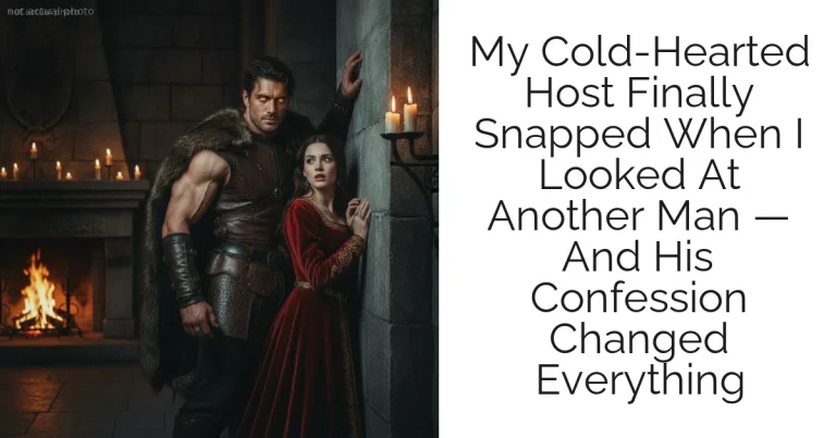 My Cold-Hearted Host Finally Snapped When I Looked At Another Man — And His Confession Changed Everything