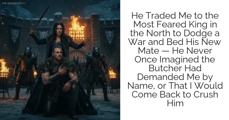 He Traded Me to the Most Feared King in the North to Dodge a War and Bed His New Mate — He Never Once Imagined the Butcher Had Demanded Me by Name, or That I Would Come Back to Crush Him