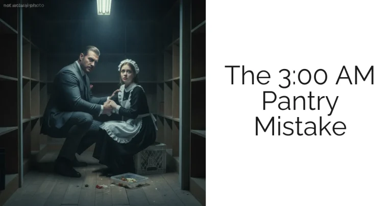 The 3:00 AM Pantry Mistake