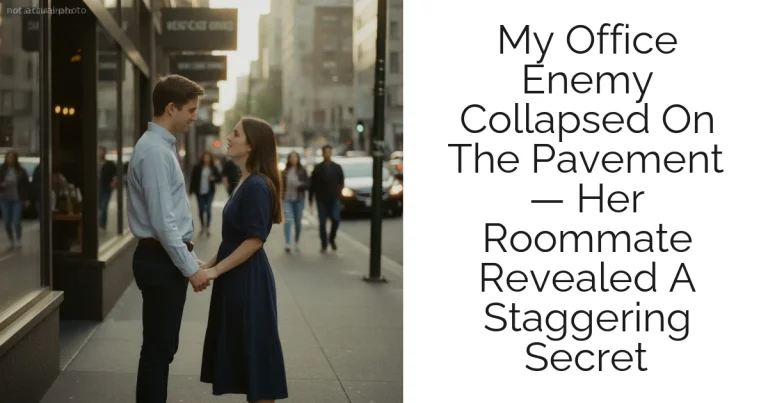 My Office Enemy Collapsed On The Pavement — Her Roommate Revealed A Staggering Secret