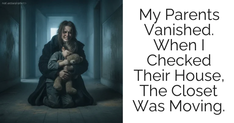 My Parents Vanished. When I Checked Their House, The Closet Was Moving.