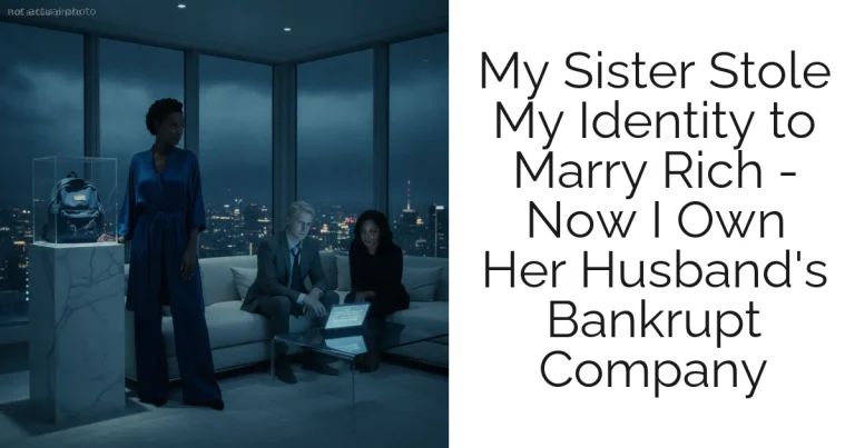 My Sister Stole My Identity to Marry Rich - Now I Own Her Husband's Bankrupt Company
