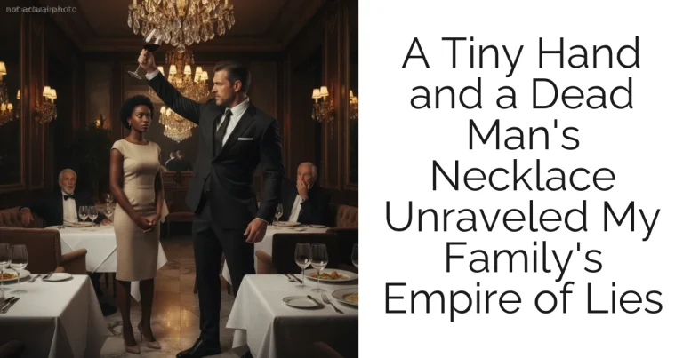 A Tiny Hand and a Dead Man's Necklace Unraveled My Family's Empire of Lies