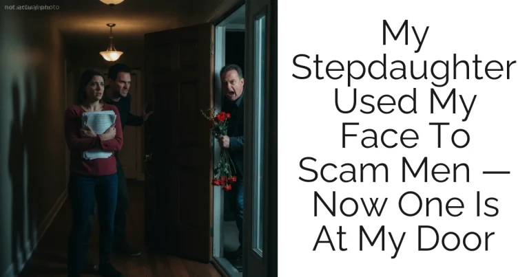 My Stepdaughter Used My Face To Scam Men — Now One Is At My Door