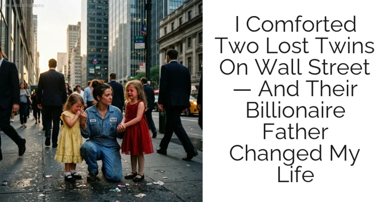 I Comforted Two Lost Twins On Wall Street — And Their Billionaire Father Changed My Life