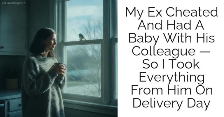 My Ex Cheated And Had A Baby With His Colleague — So I Took Everything From Him On Delivery Day