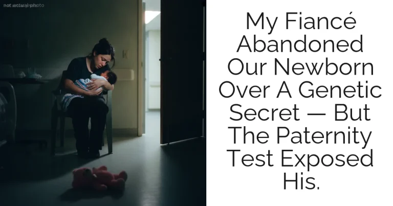 My Fiancé Abandoned Our Newborn Over A Genetic Secret — But The Paternity Test Exposed His.