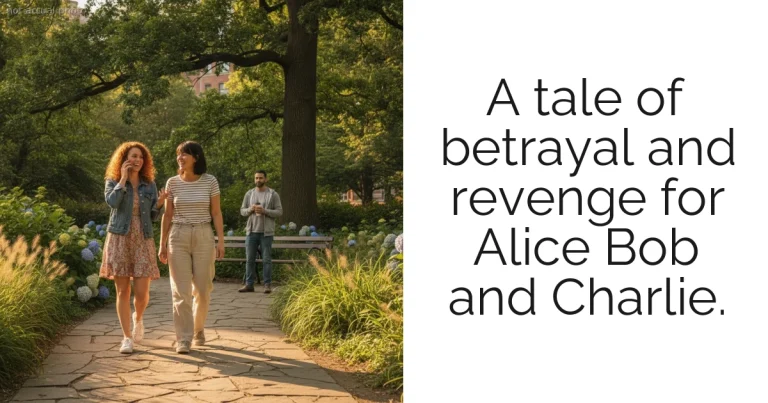 A tale of betrayal and revenge for Alice Bob and Charlie.