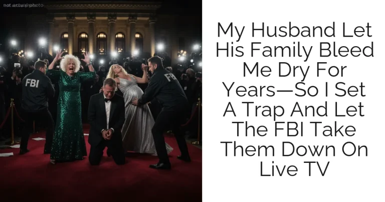 My Husband Let His Family Bleed Me Dry For Years—So I Set A Trap And Let The FBI Take Them Down On Live TV
