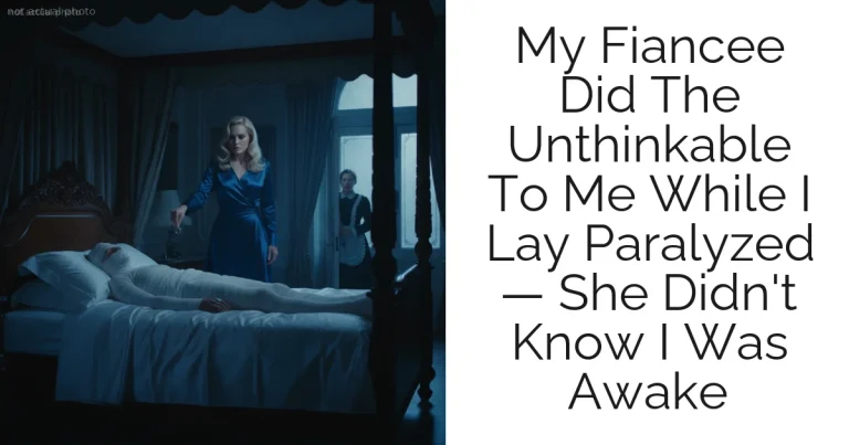 My Fiancee Did The Unthinkable To Me While I Lay Paralyzed — She Didn't Know I Was Awake