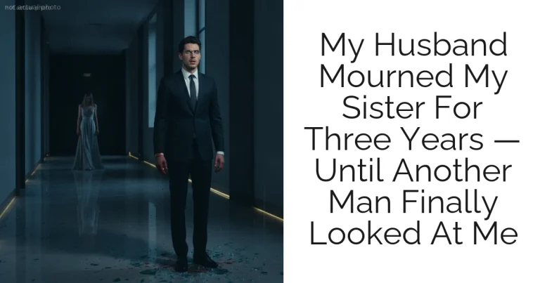 My Husband Mourned My Sister For Three Years — Until Another Man Finally Looked At Me