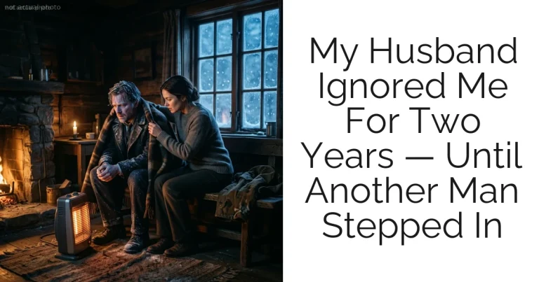 My Husband Ignored Me For Two Years — Until Another Man Stepped In
