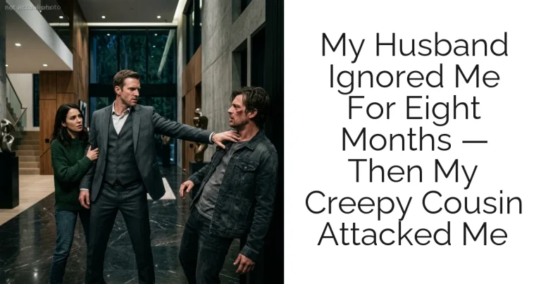 My Husband Ignored Me For Eight Months — Then My Creepy Cousin Attacked Me