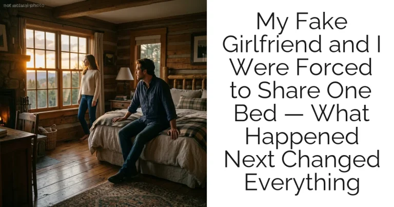 My Fake Girlfriend and I Were Forced to Share One Bed — What Happened Next Changed Everything