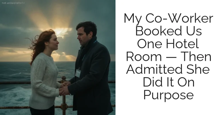 My Co-Worker Booked Us One Hotel Room — Then Admitted She Did It On Purpose