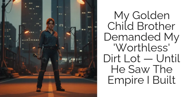 My Golden Child Brother Demanded My 'Worthless' Dirt Lot — Until He Saw The Empire I Built