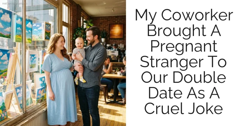 My Coworker Brought A Pregnant Stranger To Our Double Date As A Cruel Joke