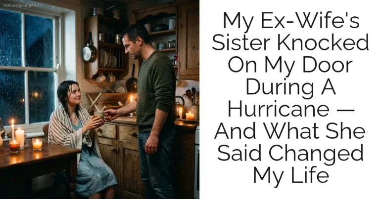 My Ex-Wife's Sister Knocked On My Door During A Hurricane — And What She Said Changed My Life