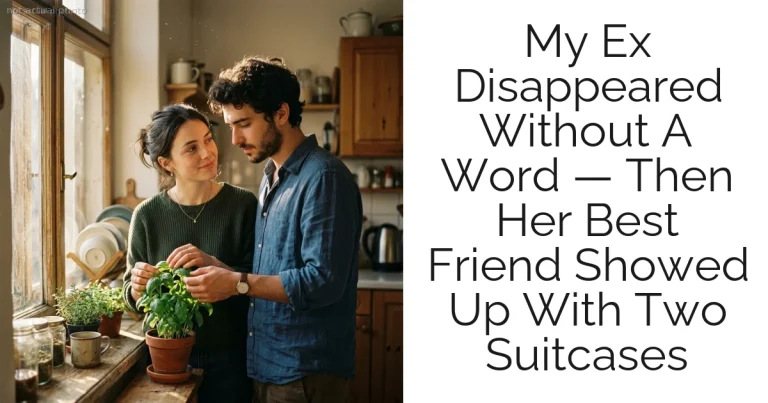 My Ex Disappeared Without A Word — Then Her Best Friend Showed Up With Two Suitcases