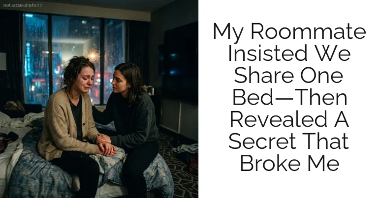 My Roommate Insisted We Share One Bed—Then Revealed A Secret That Broke Me