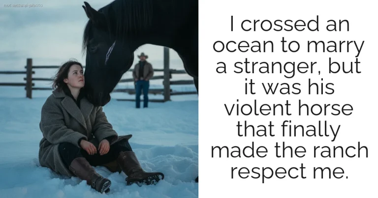 I crossed an ocean to marry a stranger, but it was his violent horse that finally made the ranch respect me.
