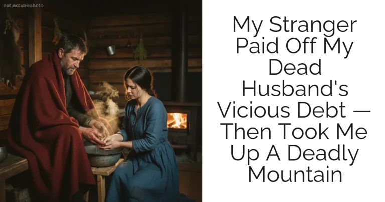My Stranger Paid Off My Dead Husband's Vicious Debt — Then Took Me Up A Deadly Mountain