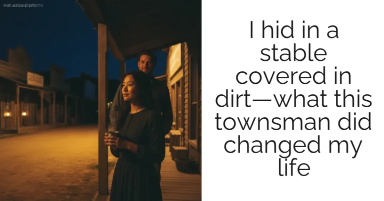 I hid in a stable covered in dirt—what this townsman did changed my life