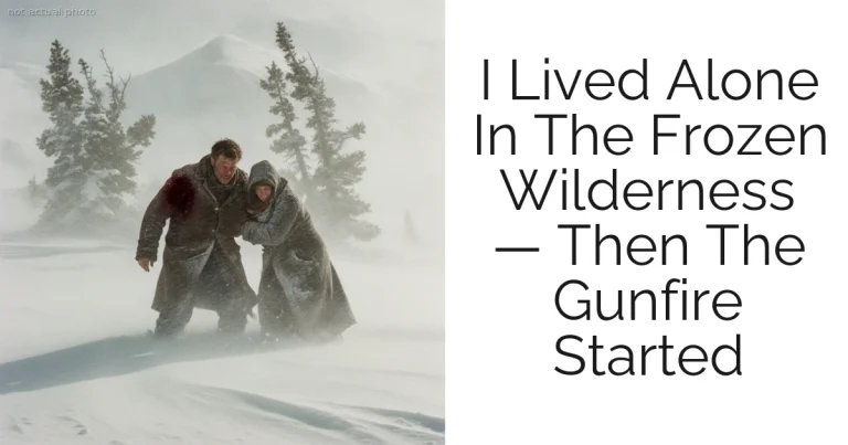 I Lived Alone In The Frozen Wilderness — Then The Gunfire Started