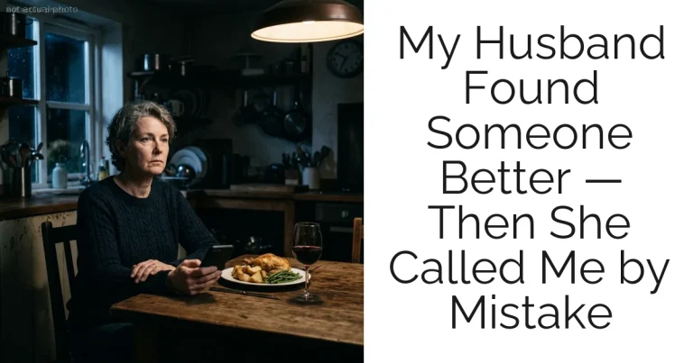My Husband Found Someone Better — Then She Called Me by Mistake