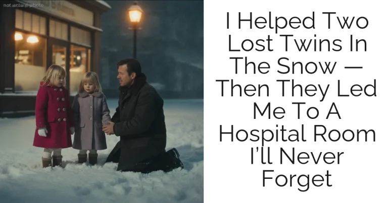 I Helped Two Lost Twins In The Snow — Then They Led Me To A Hospital Room I’ll Never Forget