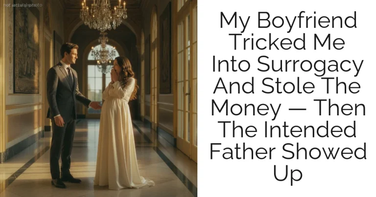 My Boyfriend Tricked Me Into Surrogacy And Stole The Money — Then The Intended Father Showed Up