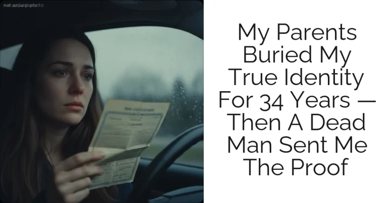 My Parents Buried My True Identity For 34 Years — Then A Dead Man Sent Me The Proof