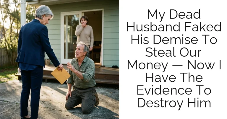 My Dead Husband Faked His Demise To Steal Our Money — Now I Have The Evidence To Destroy Him